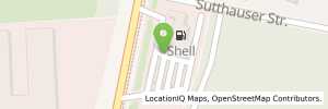 Position der Tankstelle Shell Osnabrueck Sutthauser Str. 281