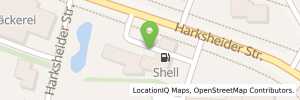 Position der Tankstelle Shell Hamburg Harksheider Str 35