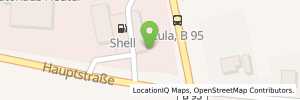 Position der Tankstelle Shell Borna Gewerbegebiet Eula West 1