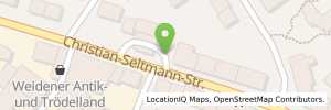 Position der Tankstelle Weiden Christian-Seltmann-Strasse 36