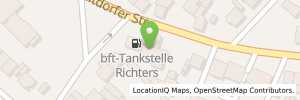 Position der Tankstelle bft Tankstelle Richters GmbH