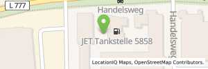 Position der Tankstelle JET LOEHNE OEYNHAUSENER STRASSE 38