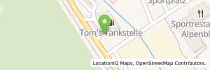 Position der Tankstelle Freie Tankstelle Freund