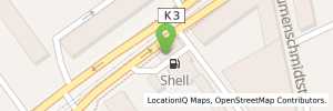 Position der Tankstelle Shell Erfurt Leipziger St. 36