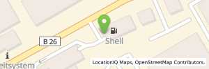 Position der Tankstelle Shell Aschaffenburg Schoenbornstr. 36