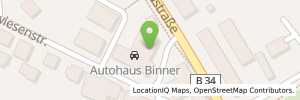 Position der Tankstelle Autohaus Mike Binner