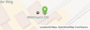 Position der Tankstelle Wittmann Oil