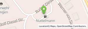 Position der Tankstelle Nuttelmann Tankservice