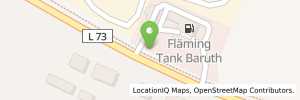 Position der Tankstelle Flaeming Tank Baruth