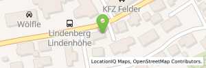 Position der Tankstelle LINDENBERG - PFAENDERSTR. 15 A