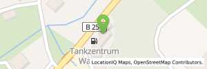 Position der Tankstelle Tankzentrum Waldeck