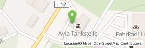 Position der Tankstelle AVIA Tankstelle