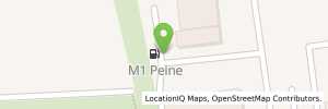 Position der Tankstelle M1 Peine