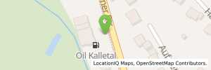 Position der Tankstelle OIL! Tankstelle Kalletal