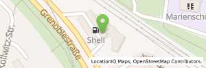 Position der Tankstelle Shell Essen Grenoblestr. 55