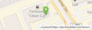 Position der Tankstelle Clean Car AG NL102