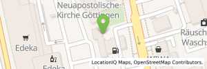 Position der Tankstelle Shell Goettingen Weender Landstr. 61 A