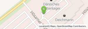 Position der Tankstelle Supermarkt-Tankstelle VILSHOFEN HOESAMER FELD 5