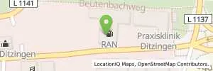 Benzin-Super-Diesel Tankstelle RAN Station 71254 Ditzingen