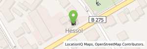 Position der Tankstelle Hessol