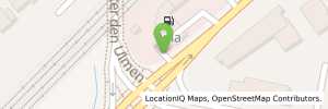 Position der Tankstelle Fricke