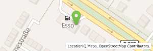 Position der Tankstelle Esso Tankstelle
