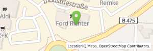 Position der Tankstelle Auto Richter OHG