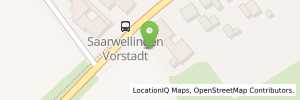 Position der Tankstelle JET SAARWELLINGEN VORSTADTSTR. 133