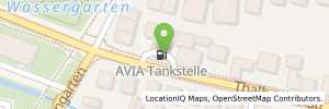 Position der Tankstelle AVIA Tankstelle