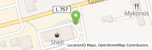 Position der Tankstelle Shell Verl Guetersloher Str. 143