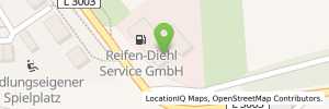 Position der Tankstelle Reifen Diehl Service GmbH