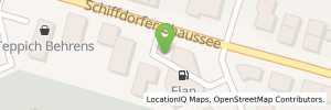 Position der Tankstelle Elan Bremerhaven