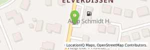 Position der Tankstelle HERFORD - ELVERDISSER STR. 327