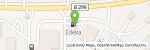 Position der Tankstelle Edeka