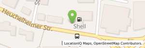 Position der Tankstelle Shell Bad Homburg Heuchelheimer Str. 2-6