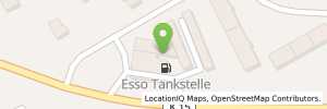 Position der Tankstelle Esso Tankstelle