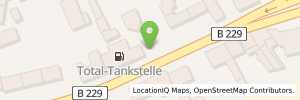 Position der Tankstelle TOTAL REMSCHEID