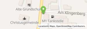 Position der Tankstelle Sack-Parsau