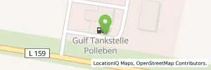 Benzin-Super-Diesel Tankstelle Gulf Polleben 06295 Eisleben