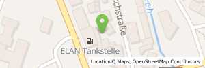 Position der Tankstelle Elan Rodewisch