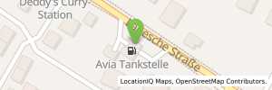 Position der Tankstelle Fricke