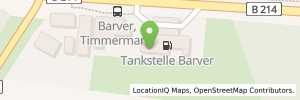 Position der Tankstelle Tankstelle Barver