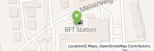 Position der Tankstelle Bft Leinfelden