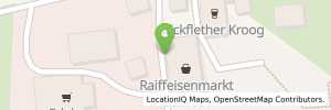 Position der Tankstelle RWG Wesermarsch eG