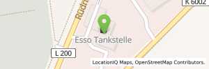 Position der Tankstelle Esso Tankstelle