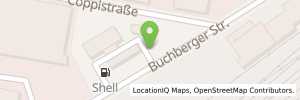 Position der Tankstelle Shell Berlin Buchberger Str. 30