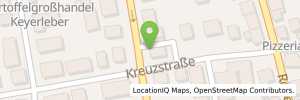 Position der Tankstelle T Stuttgart