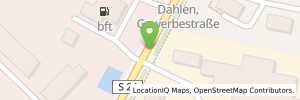 Position der Tankstelle bft Tankstelle Dahlen