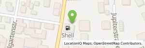 Position der Tankstelle Shell Mosbach Heidelberger Str. 120