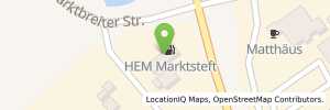 Position der Tankstelle Marktsteft, Marktbreiter Str. 65